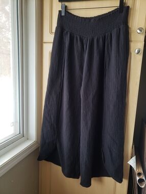 No Boundaries XXL WIDE LEG PANTS WITH SIDE SLID